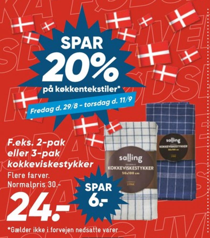 Salling, Viskestykke
