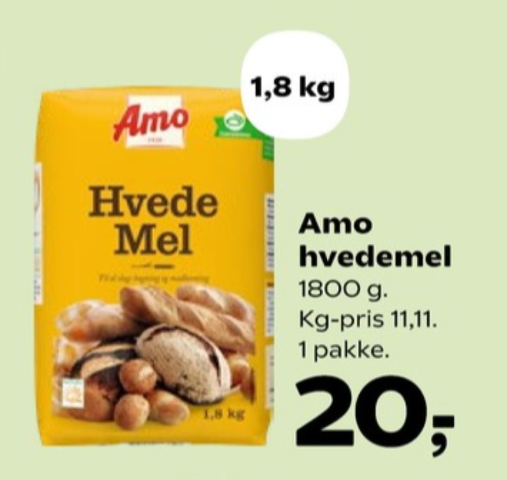 Amo, Hvedemel