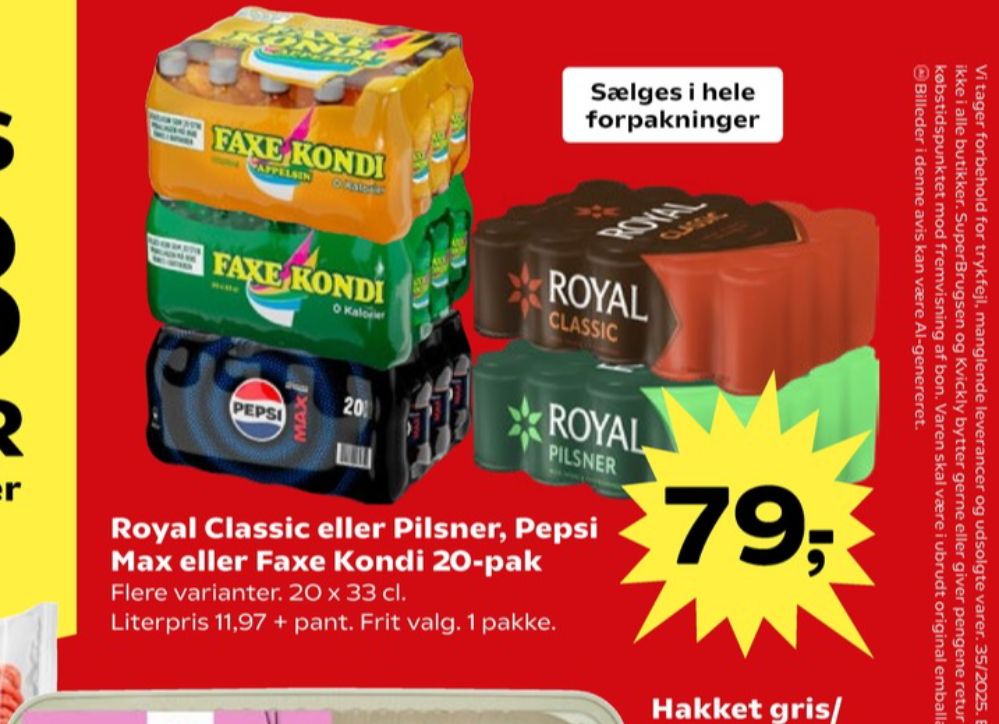 Pepsi Max, Cola 20 pk