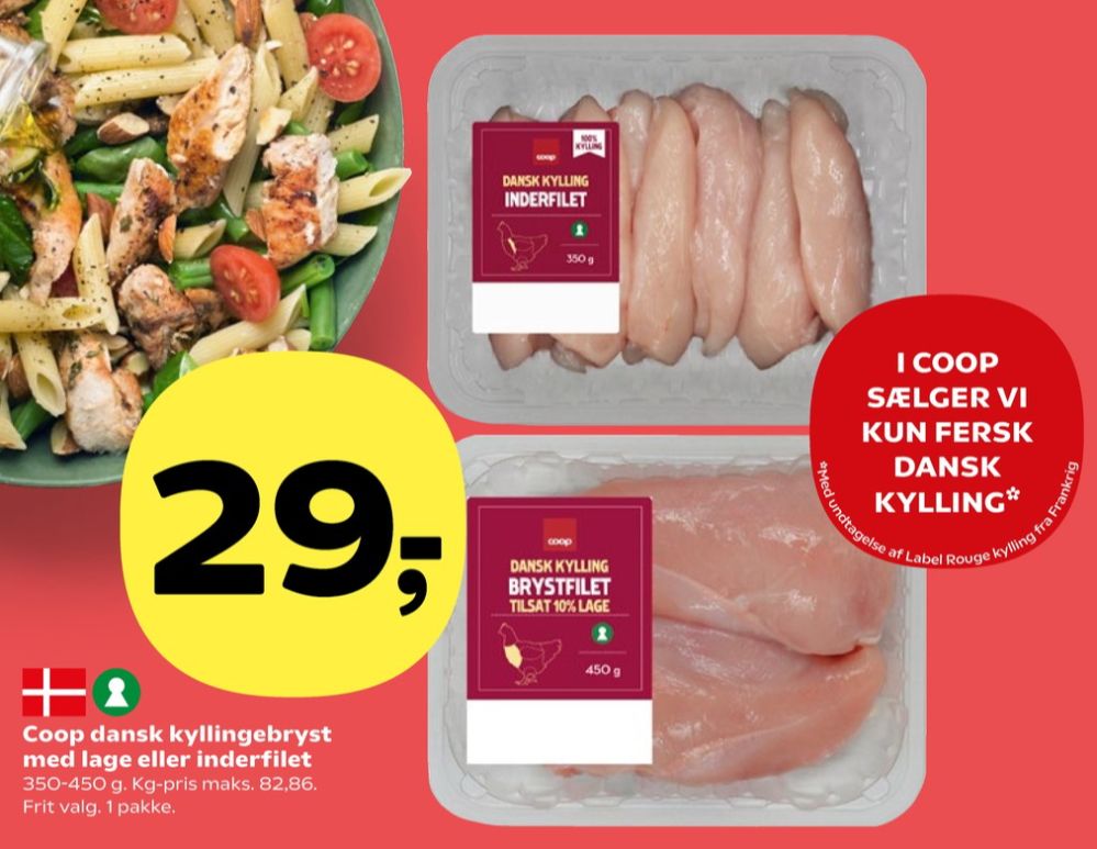 Coop, Kyllingebrystfilet
