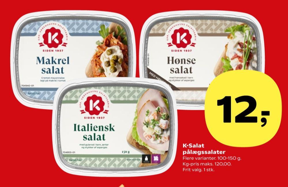 K-salat, Hønsesalat