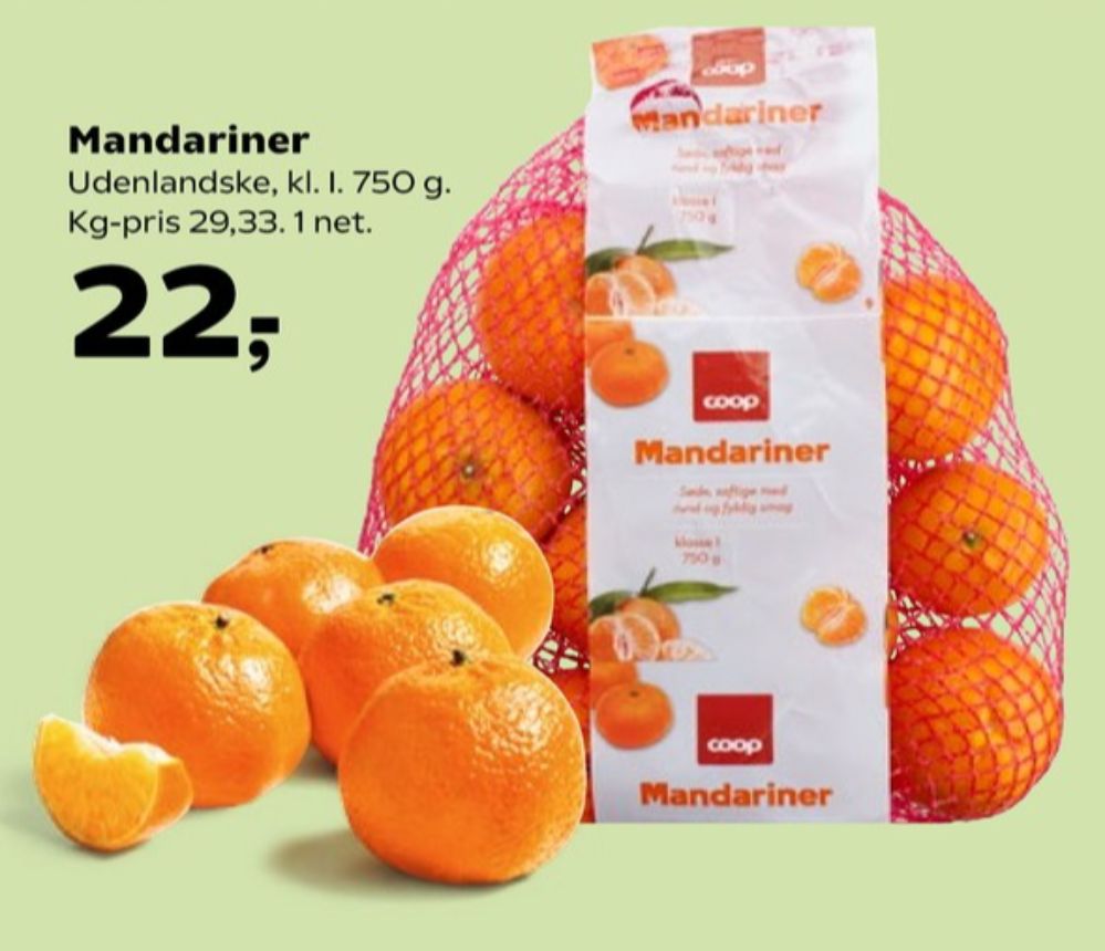 Coop, Mandariner