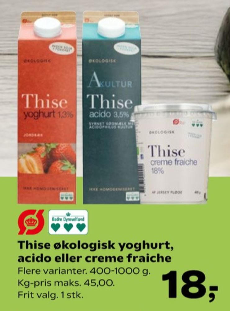 Thise, Jordbær Yoghurt 