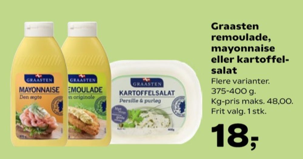 Graasten, Kartoffelsalat Persille & Purløg