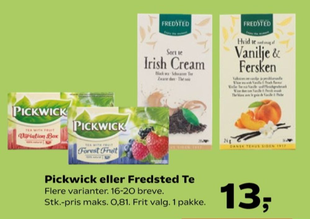 Fredsted, Tebreve