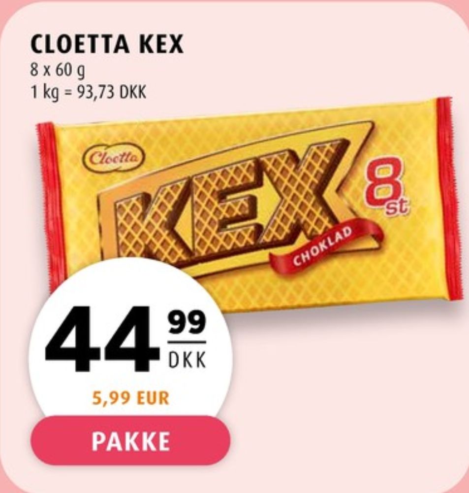 Cloetta KexChoklad, Chokoladebar
