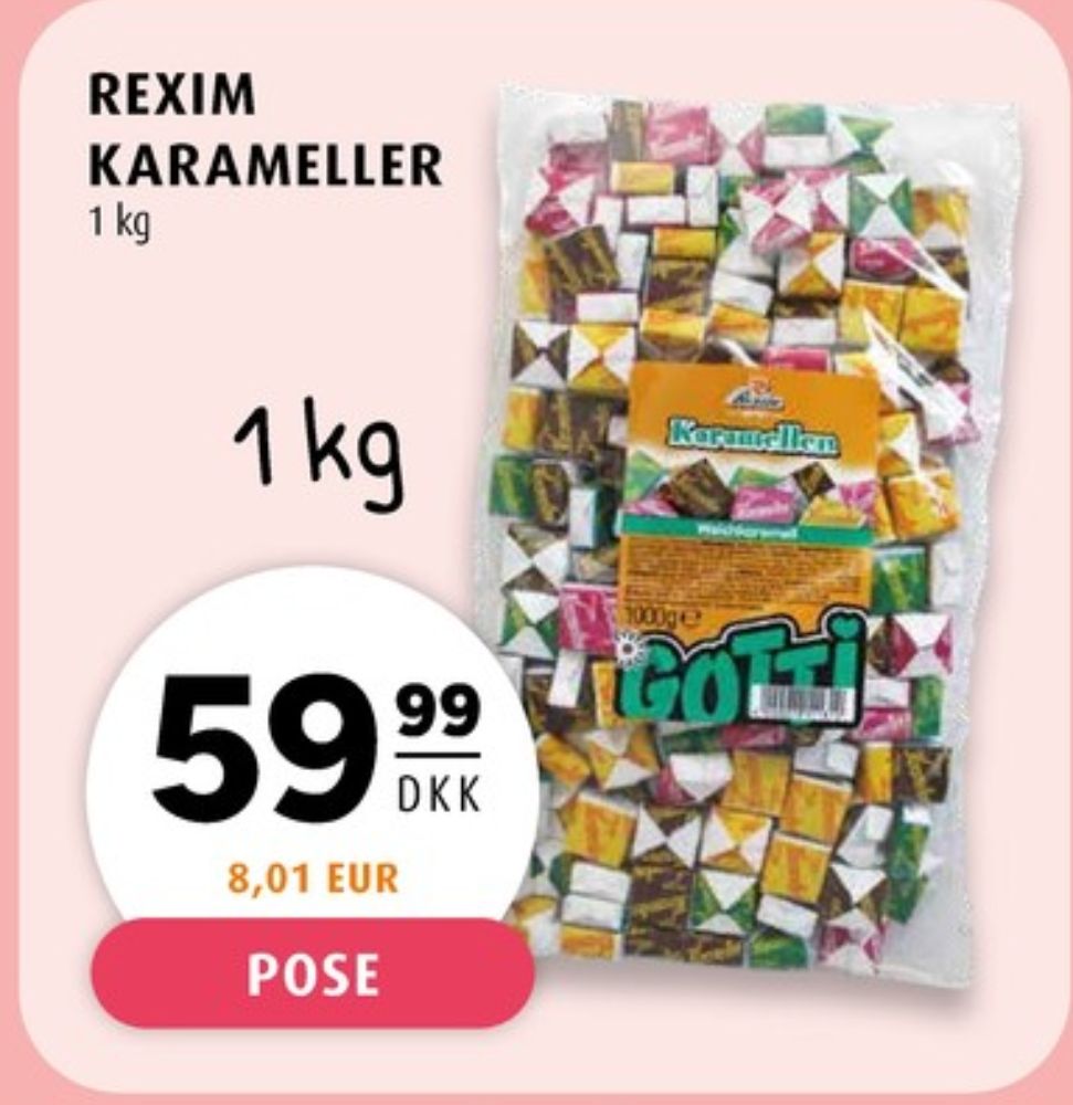 Gotti, Karameller