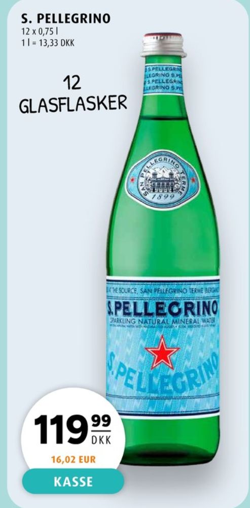 San Pellegrino, Mineralvand med brus