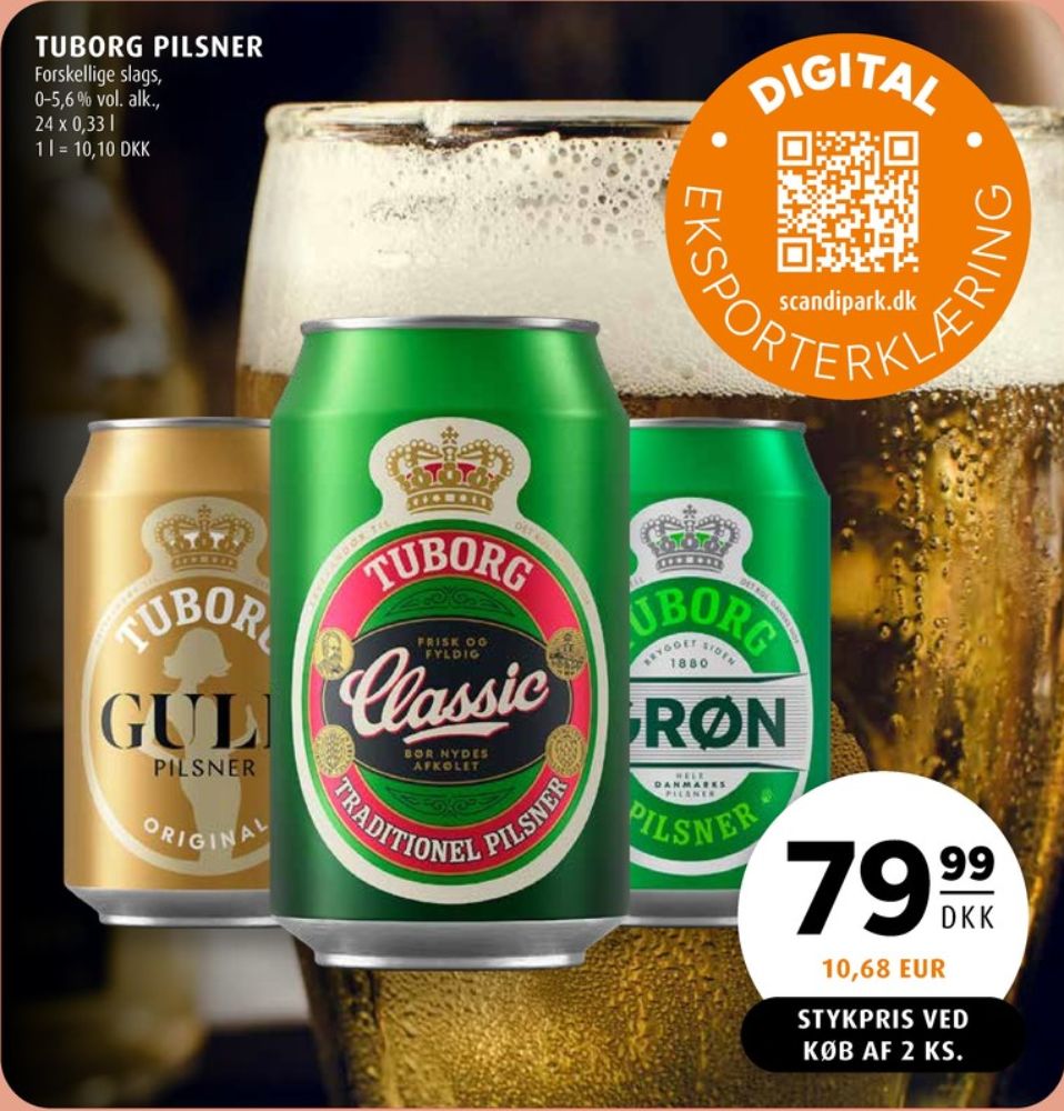 Slots Classic, Øl 24 pk.