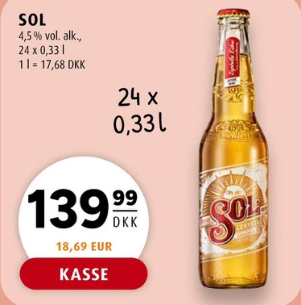 Sol, Specialøl
