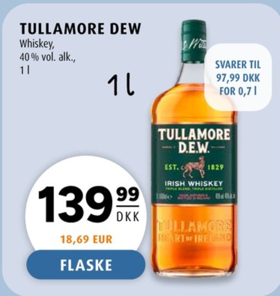 Tullamore Dew, Whisky