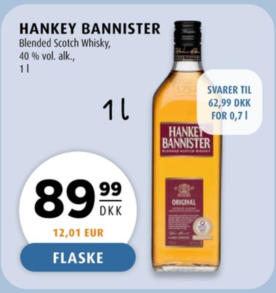 Hankey Bannister, Whisky