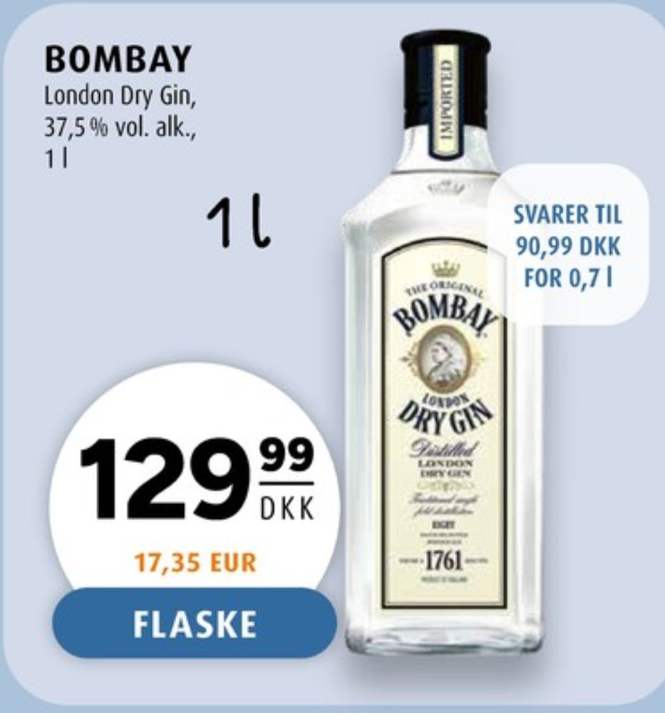 Bombay Sapphire, Gin