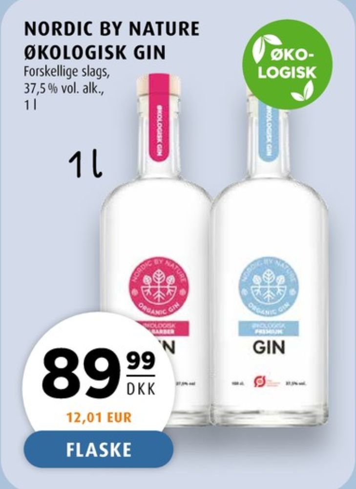 Nordic By Nature Rabarber, Gin
