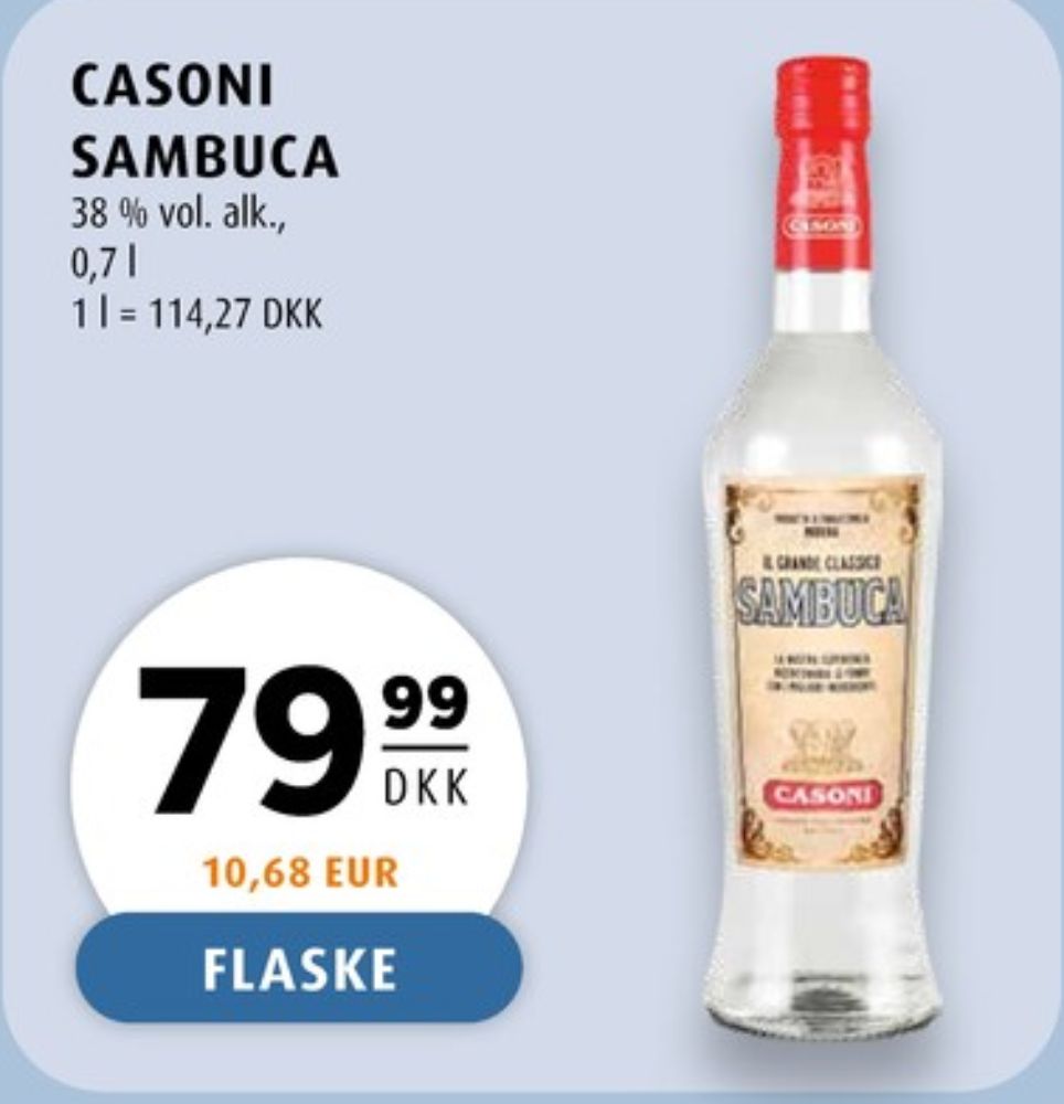 Casoni, Sambuca