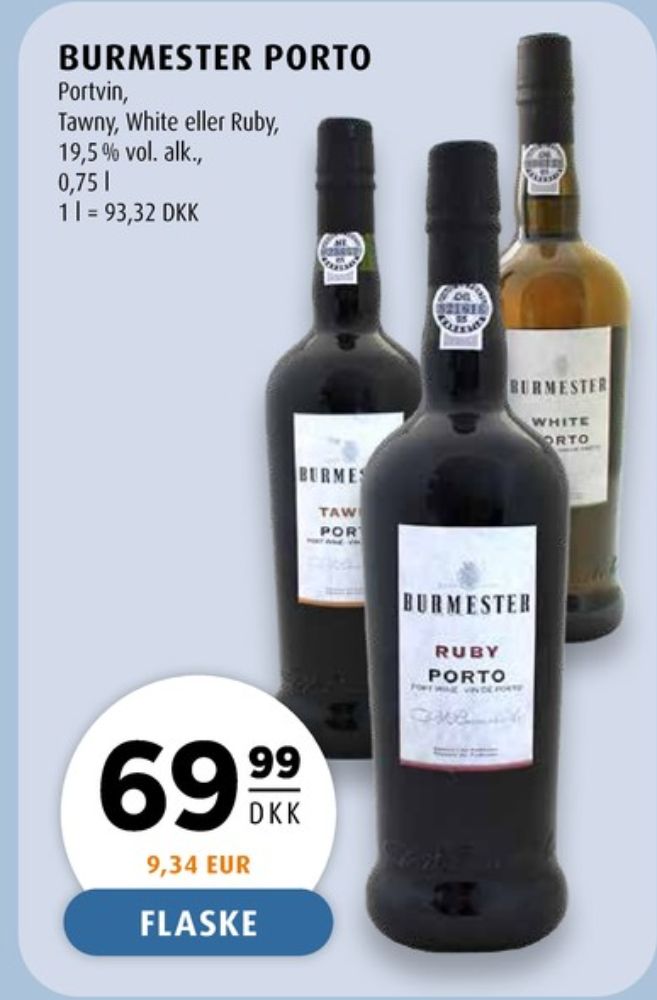 Burmester  Ruby, Portvin