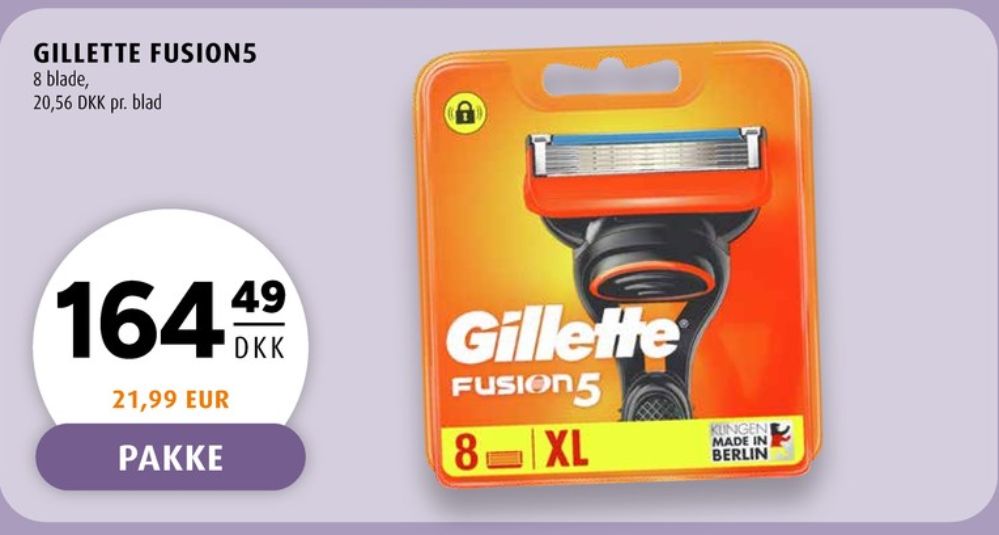 Gillette Fusion 5, Barberblade