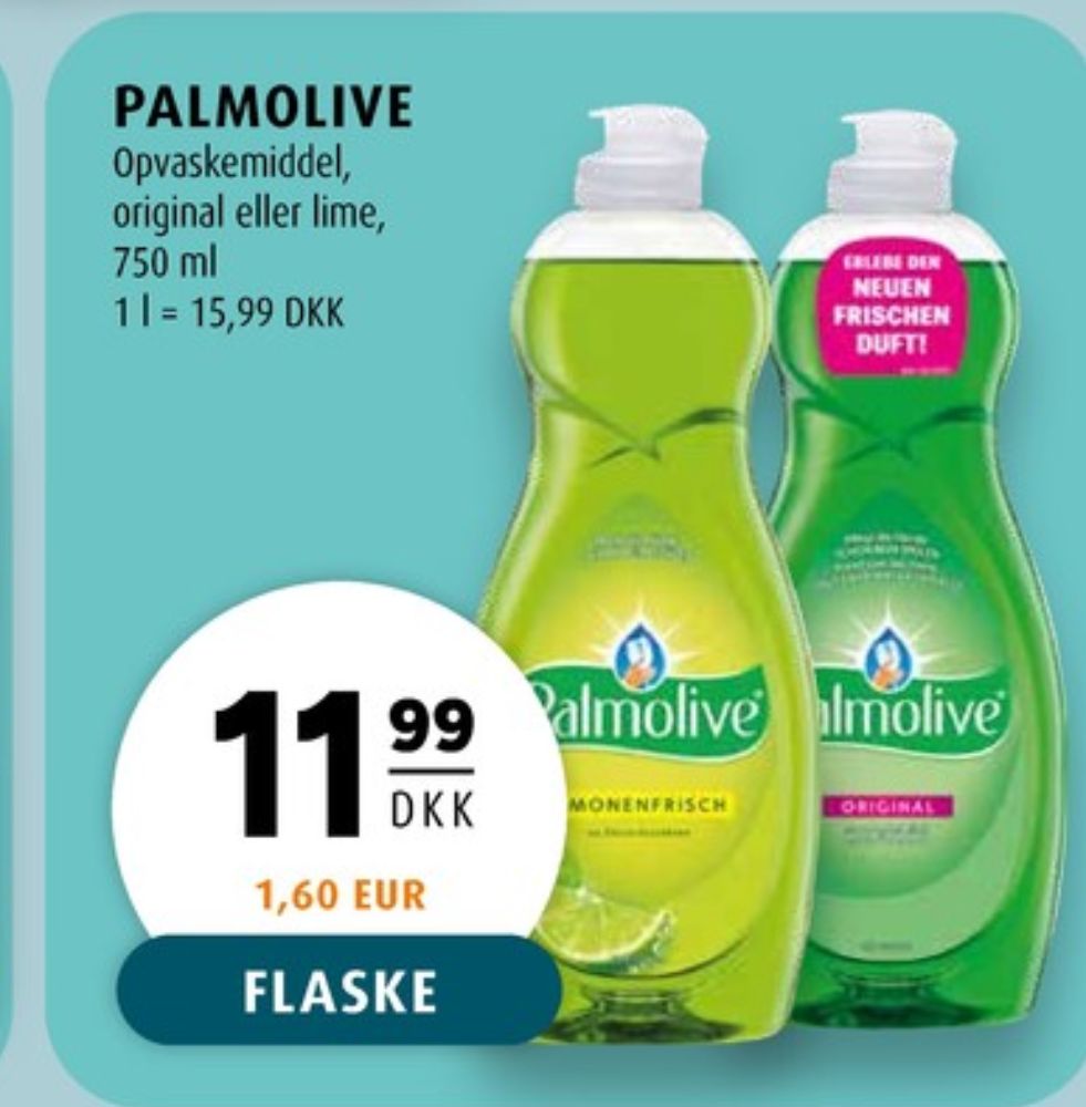 Palmolive, Opvaskemiddel