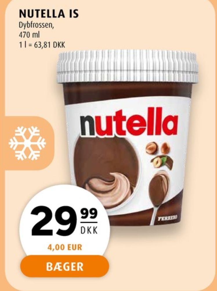 Nutella, Is
