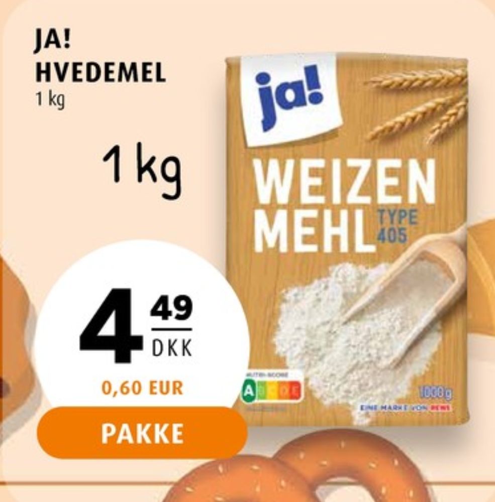 ja!, Hvedemel