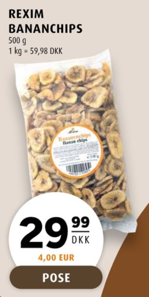 Rexim, Bananchips