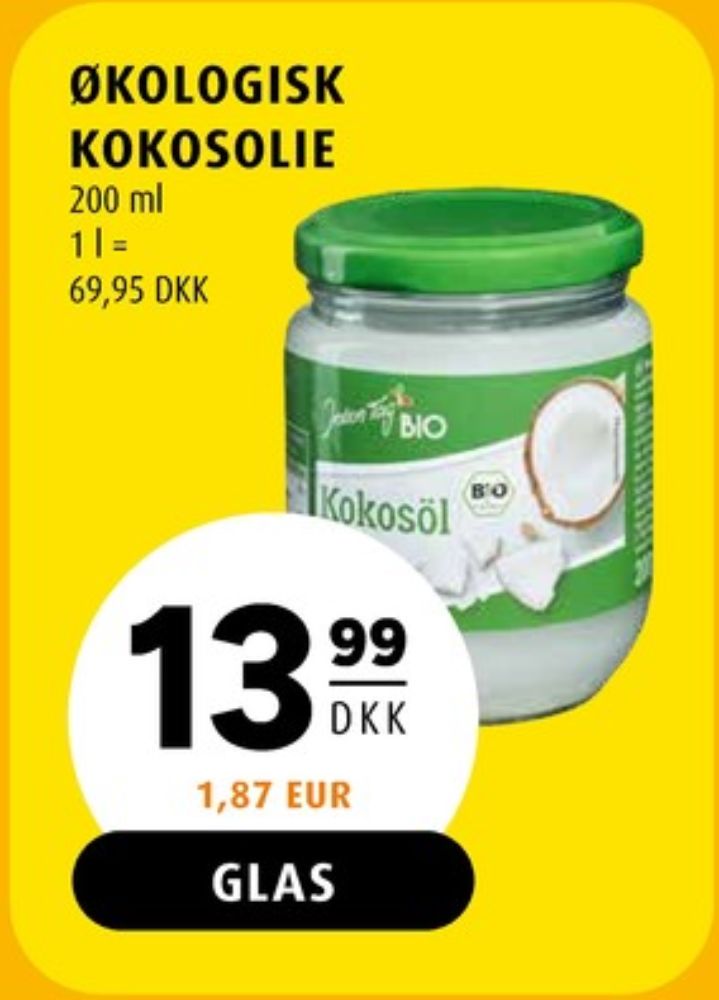 Jeden Tag, Kokosolie