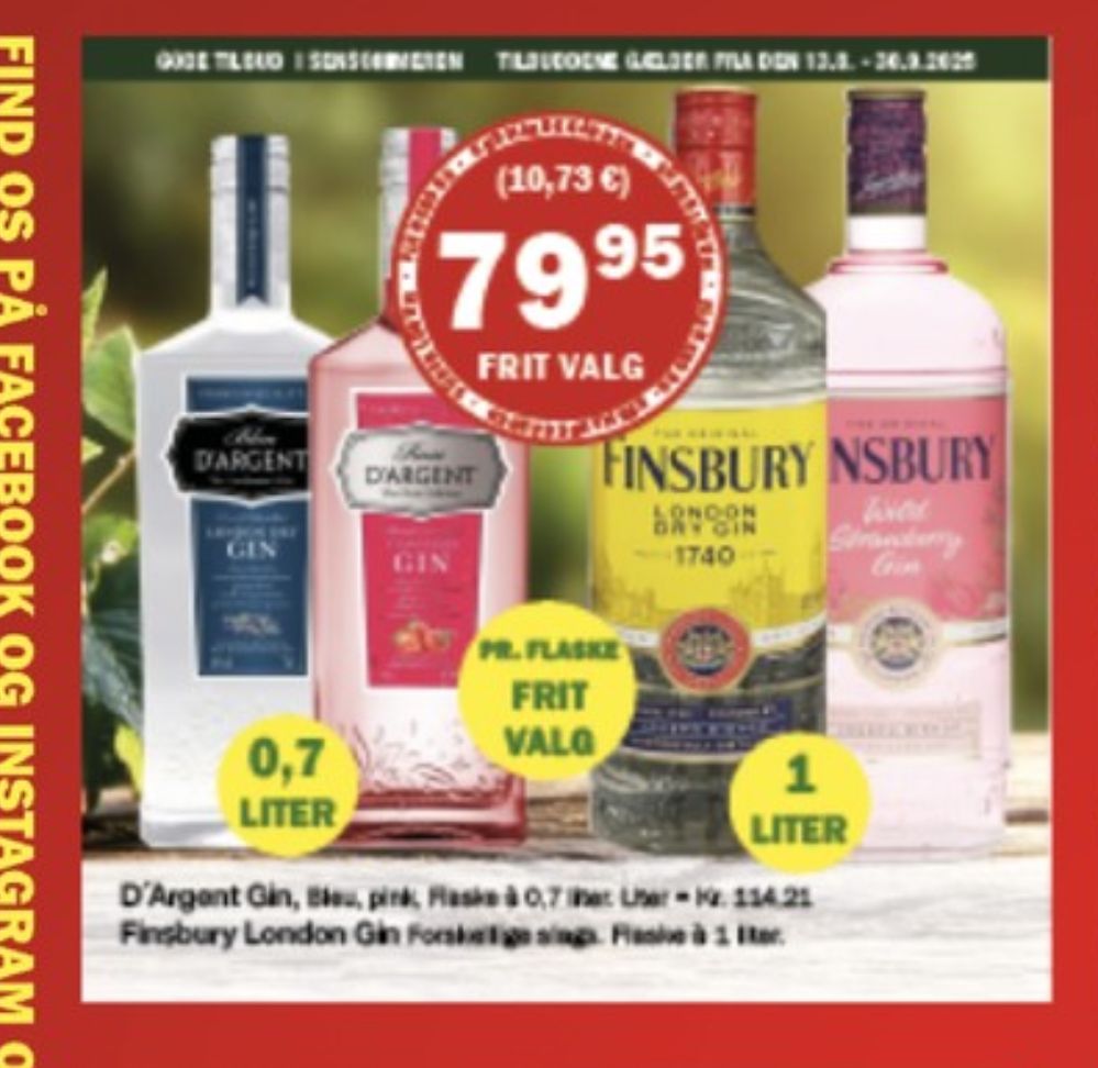 Finsbury London Dry, Gin