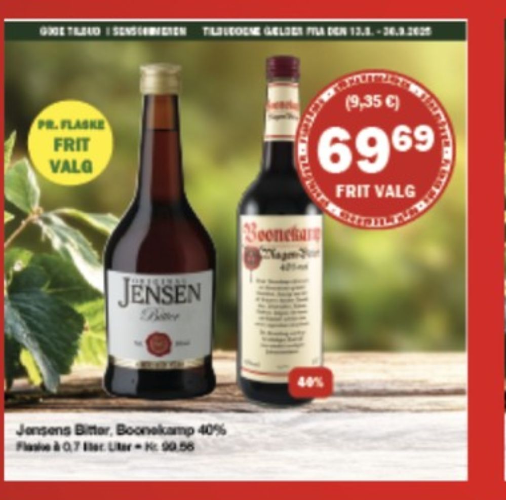 Jensen, Bitter