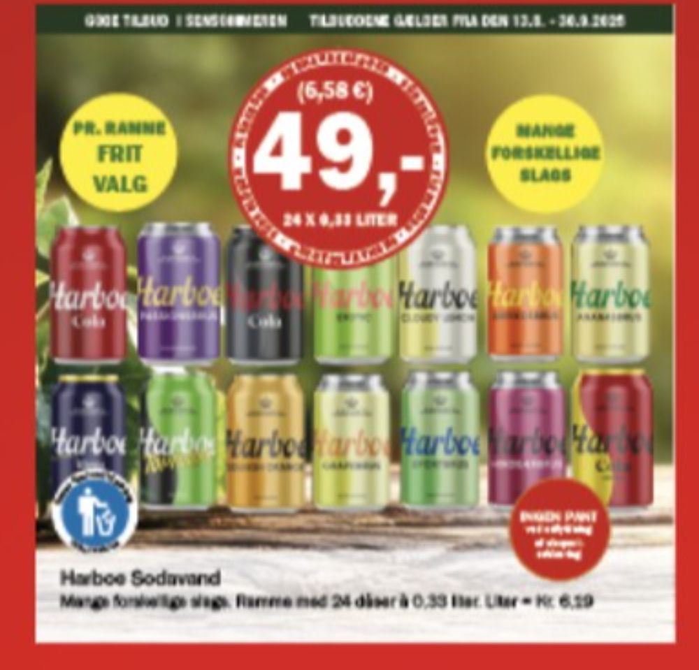 Harboe Ananasbrus, Ananassodavand 24 pk. 