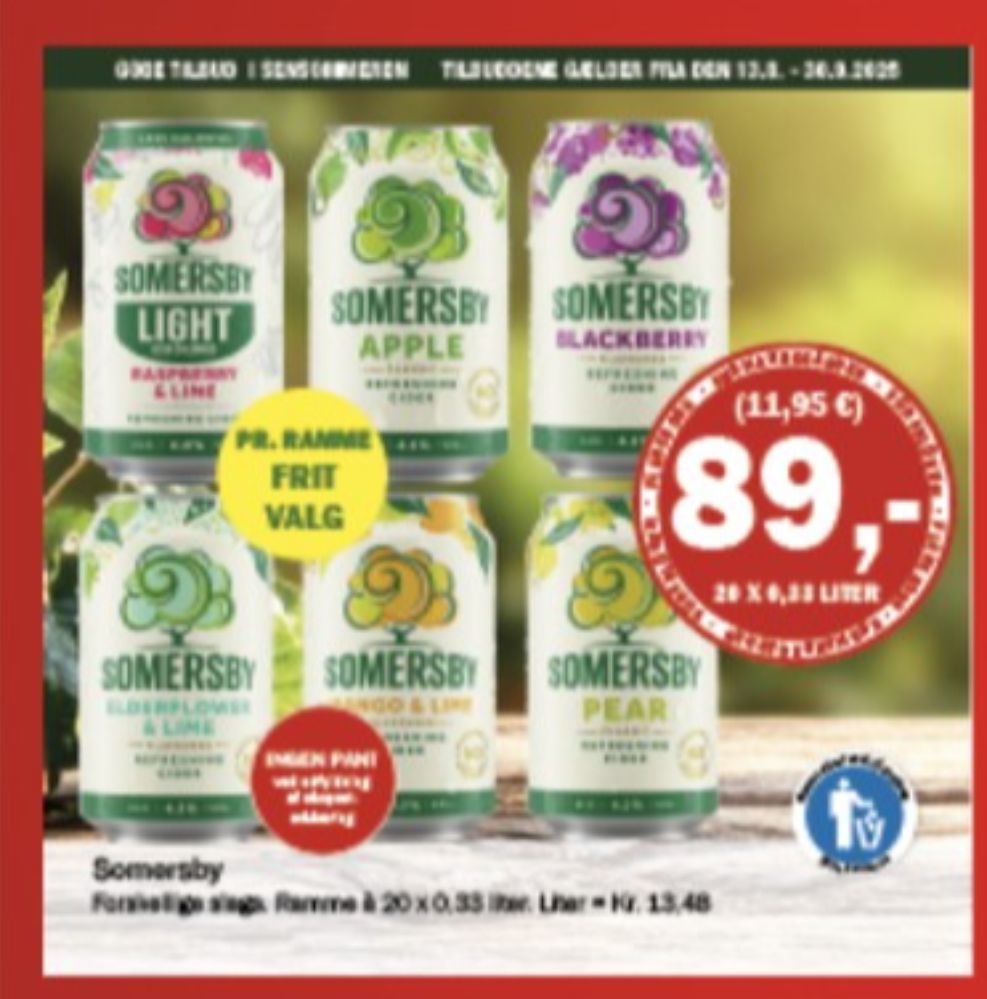 Somersby Apple, Apple Cider 20 pk.