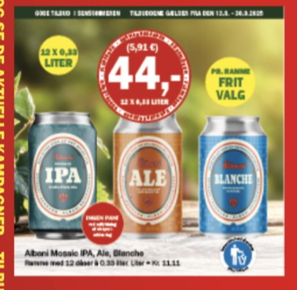 Albani Blanche, Specialøl 12 pk.