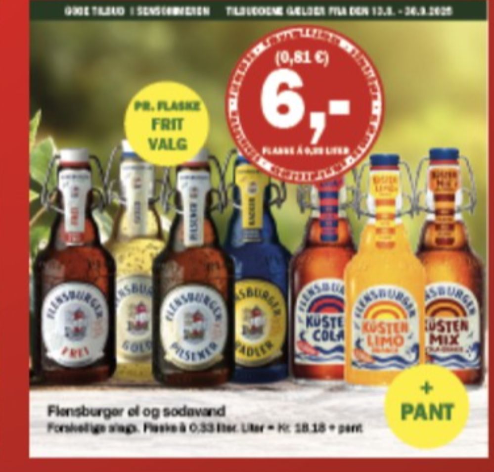Flensburger Frei, Øl - Alkoholfri