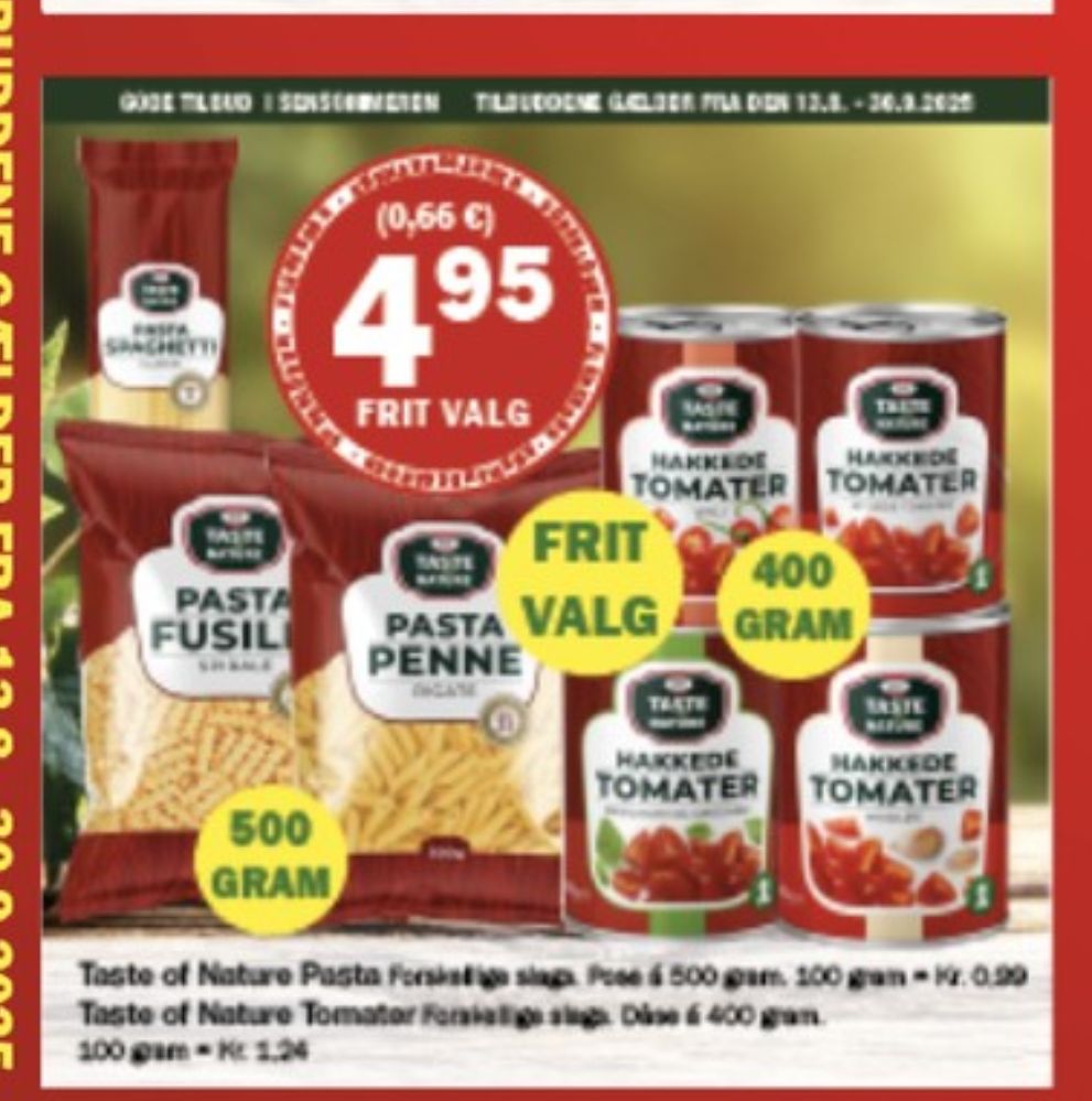 Taste of Nature, Penne Rigate