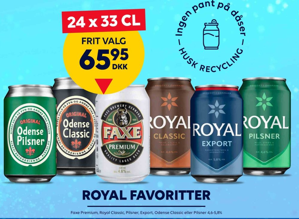 Odense Classic, Øl 24 pk.