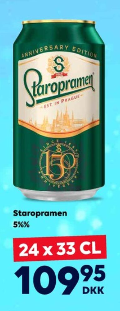 Staropramen, Specialøl 24 pk.