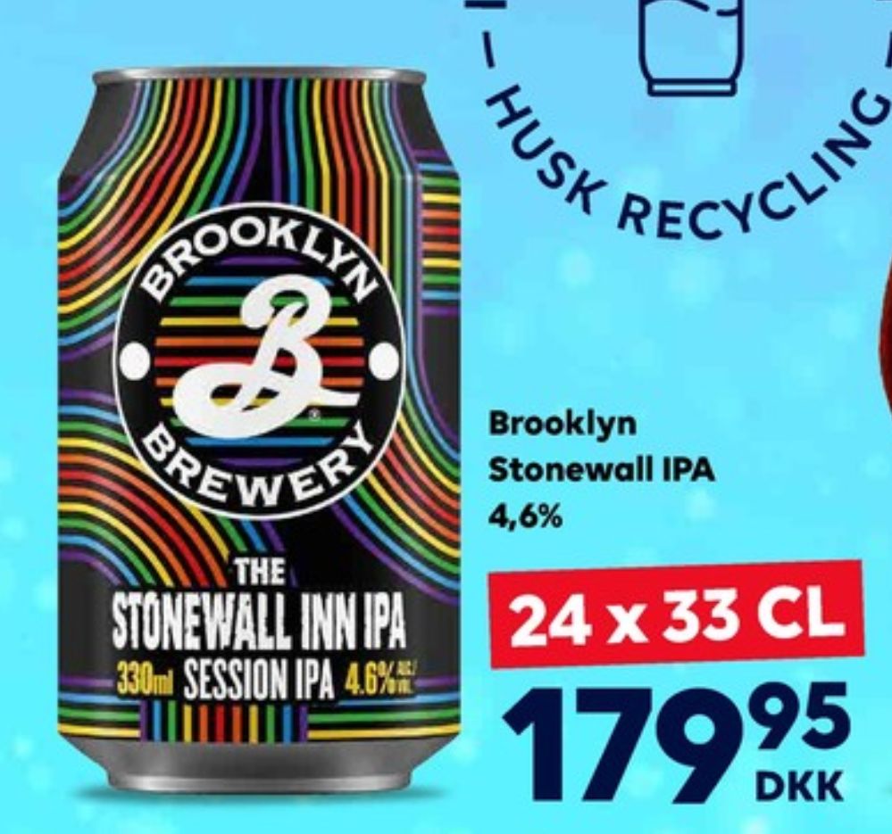 Brooklyn Stonewall Inn IPA, Specialøl 24 pk.