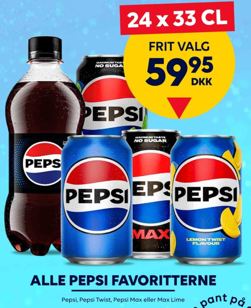 Pepsi Max Lime, Cola 24 pk.