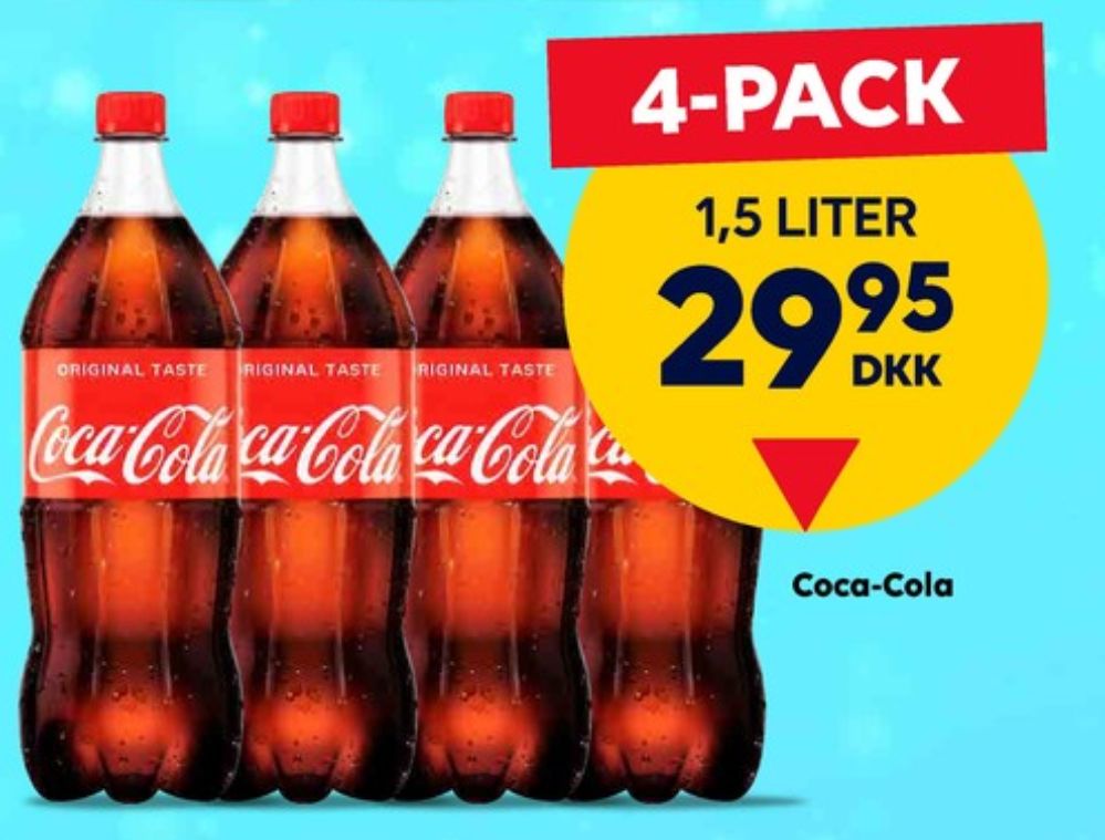 Coca Cola, Cola 4 pk.