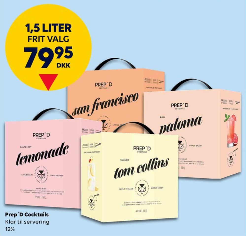 Prep´d, RTD Lemonade
