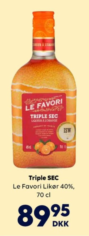 Le Favori, Likør