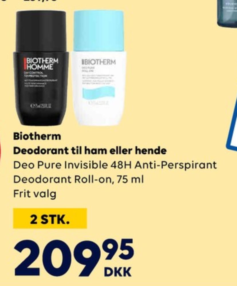 Biotherm Homme, Deo Roll-on