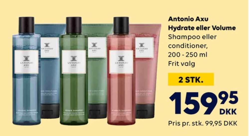 Antonio Axu, Shampoo