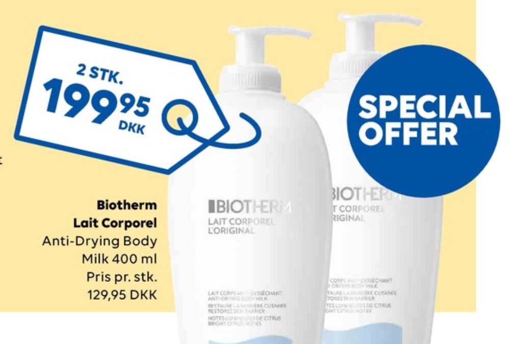 Biotherm, Bodylotion