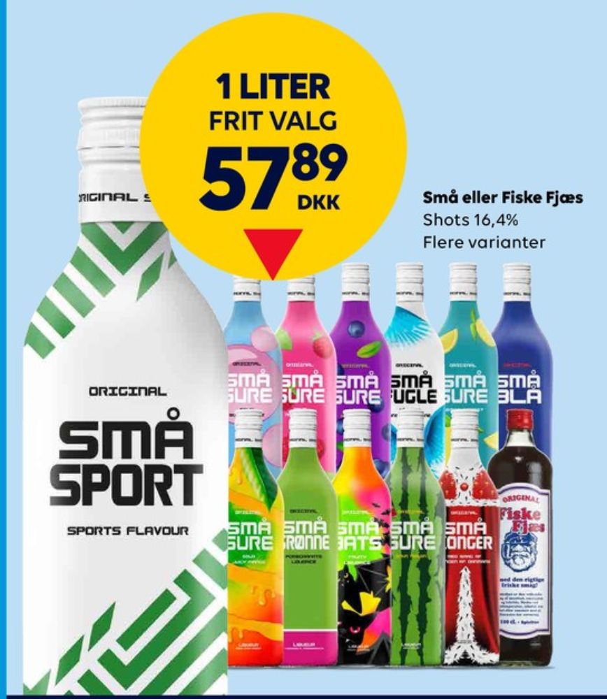 Små Sure, Shots Blåbærsmag