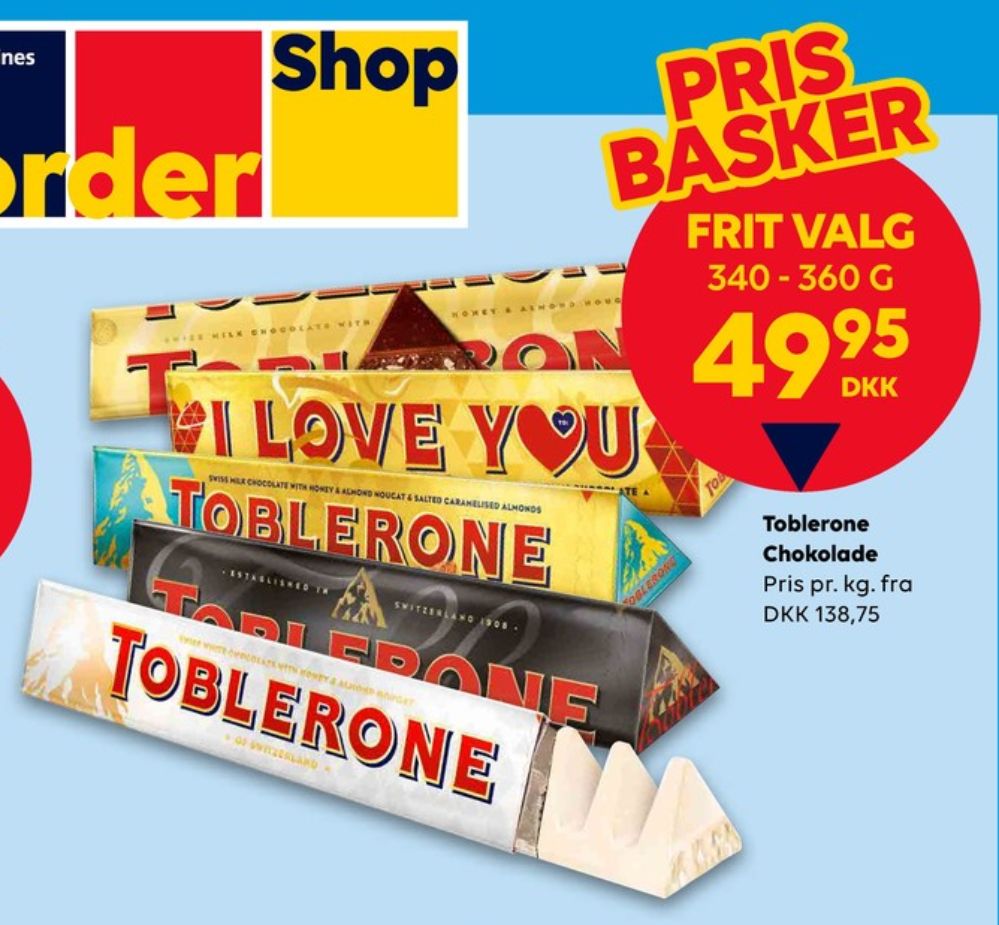 Toblerone, Chokolade Crunchy Almonds