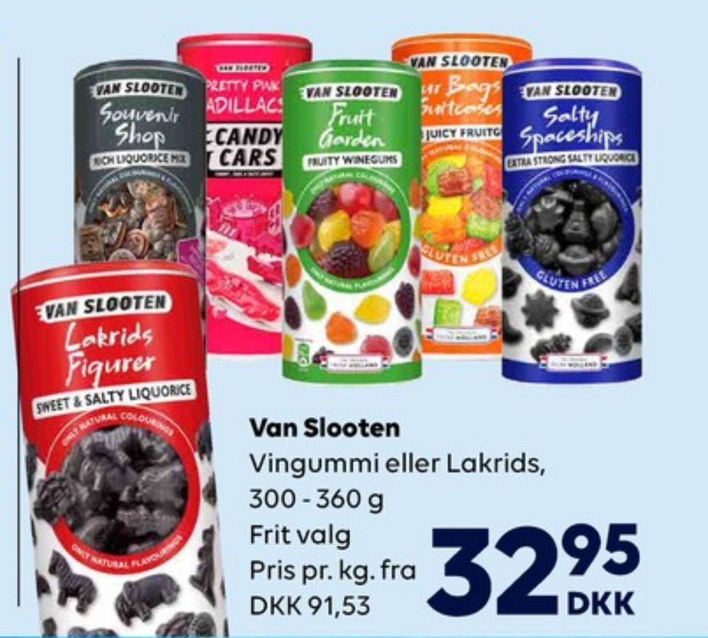 Van Slooten Fruit Garden, Vingummi 