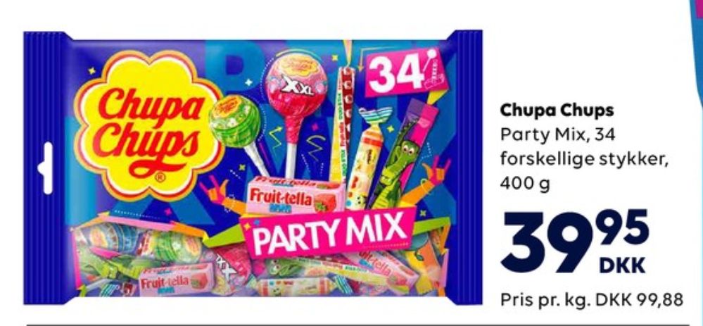 Chupa Chups Party Mix, Slikkepinde