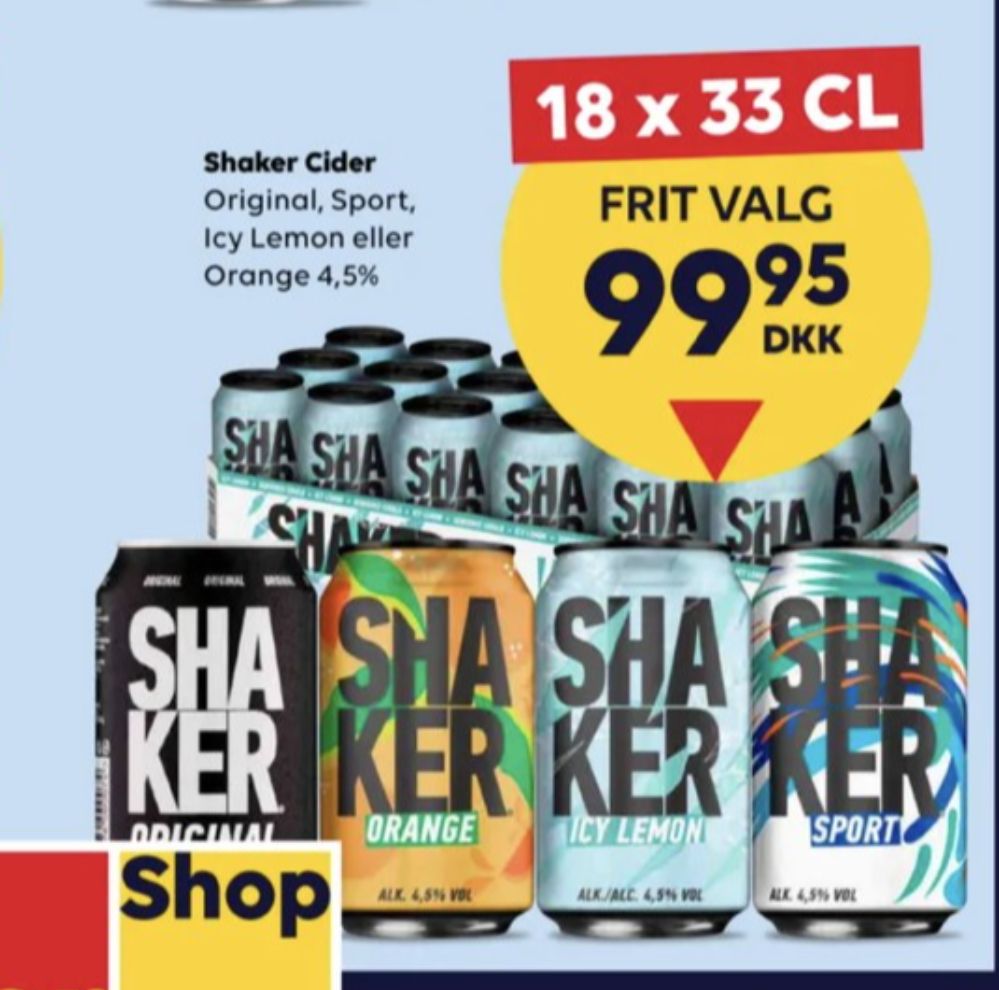 Shaker, Original RTD 18 pk.