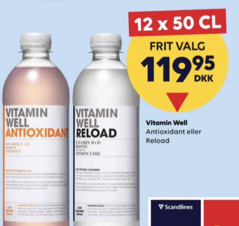 Vitamin Well Antioxidant Fersken, Vitamindrik