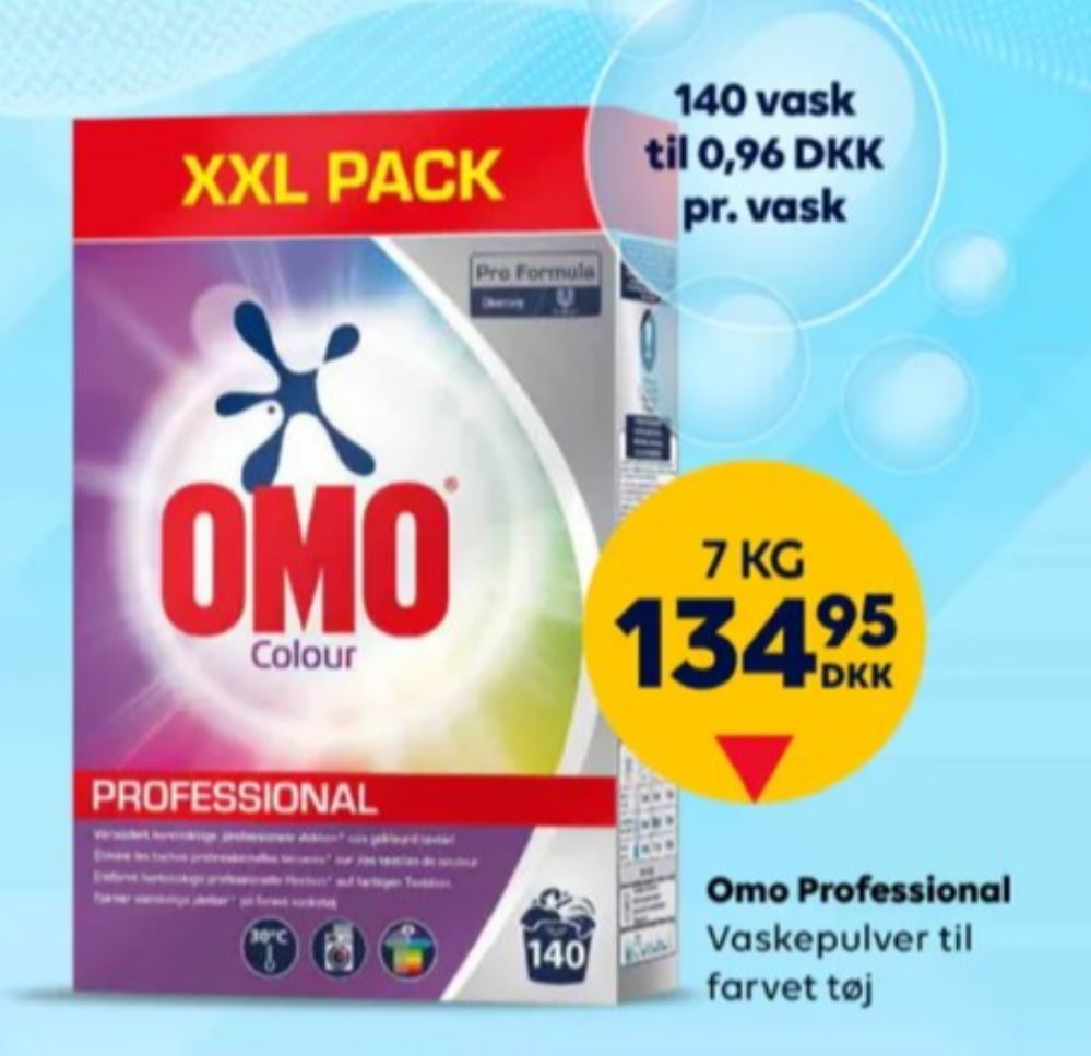 Omo, Vaskepulver